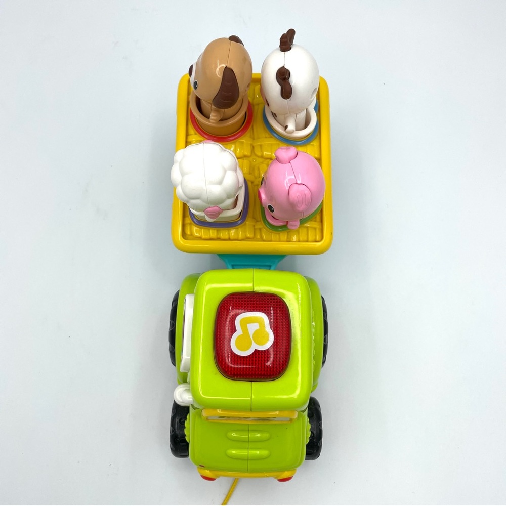 VTech Sort & Wiggle Tractor Interactive Toy - Picture 6 of 13